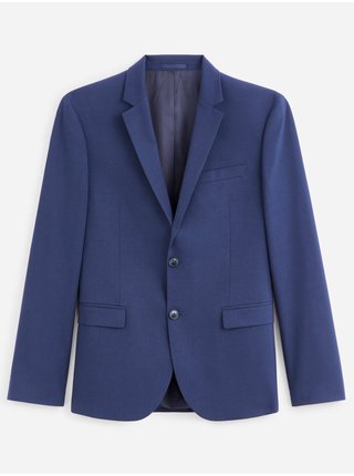 Modré pánské oblekové sako Celio Buamaury 
