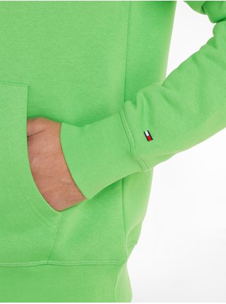 Světle zelená pánská mikina Tommy Hilfiger Curve Logo 