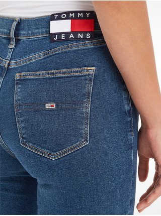 Skinny fit pre ženy Tommy Jeans - modrá