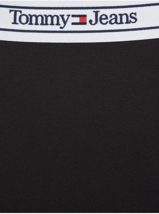 Černá dámská sukně Tommy Jeans Logo Taping Skir 