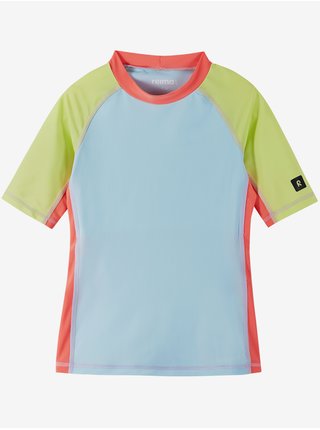 Zeleno-modré dětské plavecké tričko Reima