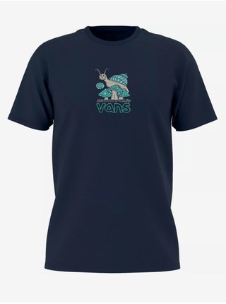 Tmavě modré pánské tričko VANS Snail Trip SS Tee