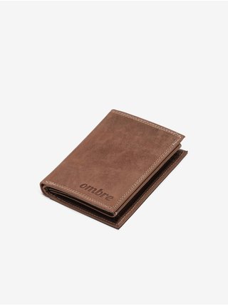 Pánská kožená peněženka - světle hnědá A417