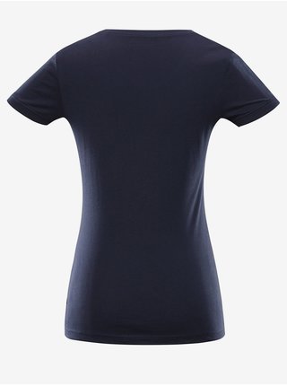 Dámské triko z organické bavlny ALPINE PRO NATURA modrá