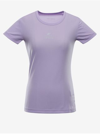 Dámské rychleschnoucí triko ALPINE PRO BASIKA fialová
