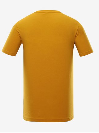 Pánské bavlnené triko ALPINE PRO ZIMIW žlutá