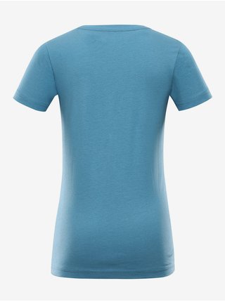 Dětské triko z organické bavlny ALPINE PRO NATURO modrá