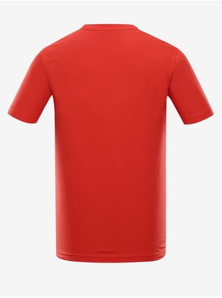 Pánské rychleschnoucí triko ALPINE PRO DAFOT červená