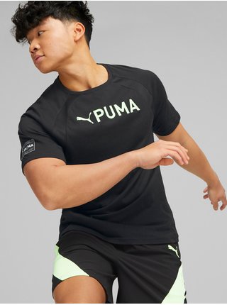 Čierne pánske športové tričko Puma Fit Ultrabreathe Triblend