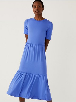 Šaty pre ženy Marks & Spencer - modrá