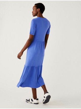 Šaty pre ženy Marks & Spencer - modrá