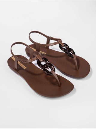 Tmavě hnědé dámské sandály Ipanema