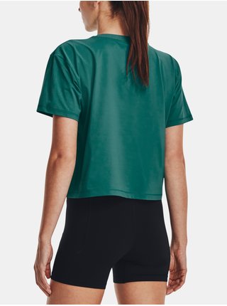 Tmavě zelené dámské sportovní tričko Under Armour UA Meridian 