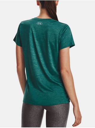 Zelené dámske športové melírované tričko Under Armour Tech SSV
