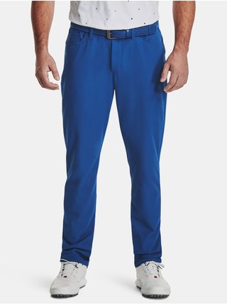 Modré pánské sportovní kalhoty Under Armour UA Drive 5 Pocket Pant  