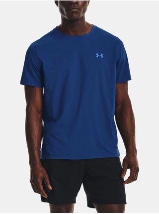 Modré pánské sportovní tričko Under Armour UA ISO-CHILL LASER HEAT SS   