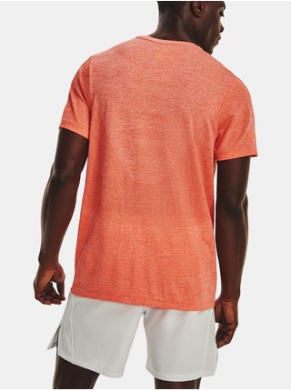 Oranžové pánské sportovní tričko Under Armour UA SEAMLESS STRIDE SS 