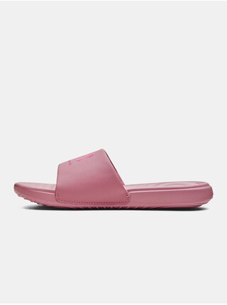 Růžové dámské pantofle Under Armour UA W Ansa Fix SL   