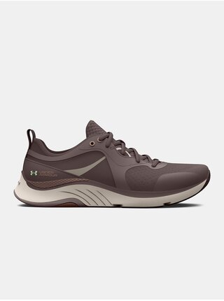 Hnedé dámske športové topánky Under Armour UA W HOVR Omnia