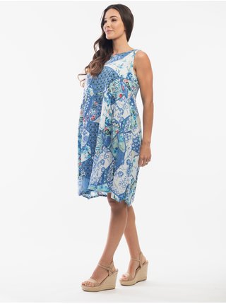 Letné a plážové šaty pre ženy Orientique - svetlomodrá, modrá, tyrkysová