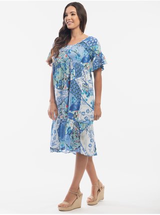 Letné a plážové šaty pre ženy Orientique - modrá, svetlomodrá