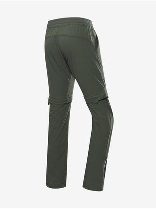 Dětské kalhoty s odepinatelnými nohavicemi ALPINE PRO NESCO zelená