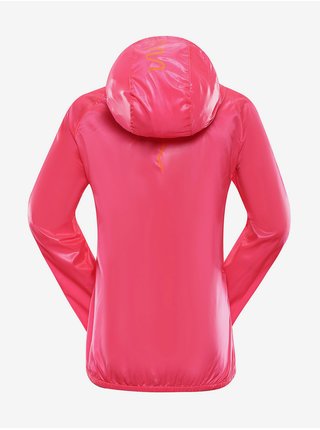 Dětská ultralehká bunda s impregnací ALPINE PRO BIKO růžová