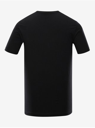 Pánské bavlnené triko ALPINE PRO ZIMIW černá