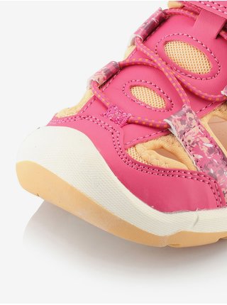 Růžové holčičí outdoorové sandály ALPINE PRO Grobo
