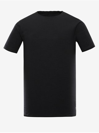 Pánské bavlnené triko ALPINE PRO LIHUQ černá