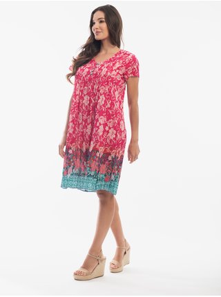 Letné a plážové šaty pre ženy Orientique - tmavoružová, svetloružová, tyrkysová