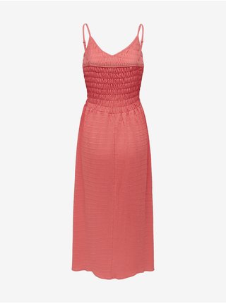 Růžové dámské midi šaty JDY Merle