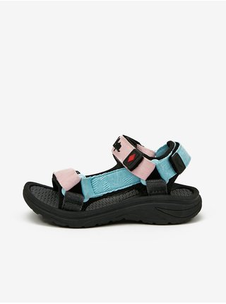 Modro-růžové holčičí sandály Lee Cooper