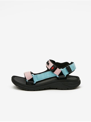Modro-růžové dámské sandály Lee Cooper