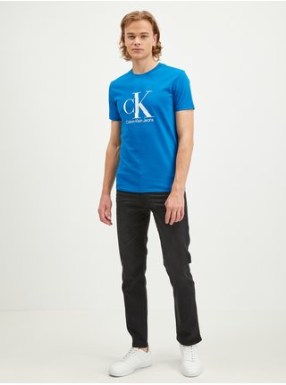 Modré pánské tričko Calvin Klein Jeans