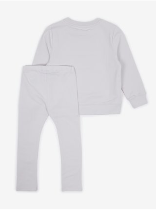 Světle šedá dětská tepláková souprava Calvin Klein Jeans 