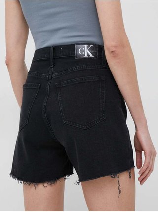 Černé dámské džínové kraťasy Calvin Klein Jeans