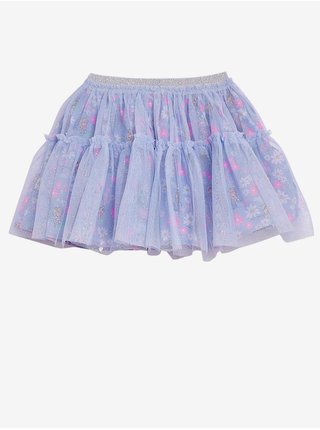 Modrá holčičí vzorovaná sukně Marks & Spencer    