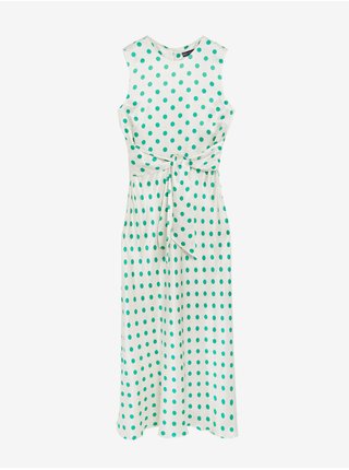Šaty na denné nosenie pre ženy Marks & Spencer - krémová, zelená