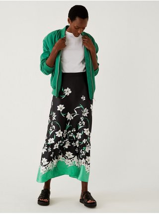 Móda pre plnoštíhle pre ženy Marks & Spencer - čierna, zelená, biela