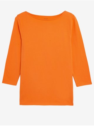 Basic tričká pre ženy Marks & Spencer - oranžová
