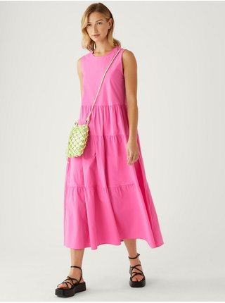 Šaty pre ženy Marks & Spencer - ružová