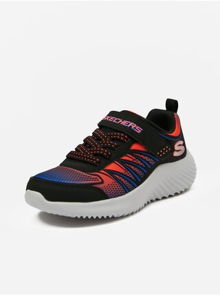  Skechers - čierna, oranžová, modrá