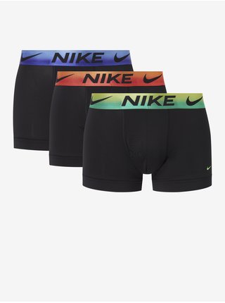 Boxerky pre mužov Nike - čierna, svetlozelená, oranžová, fialová