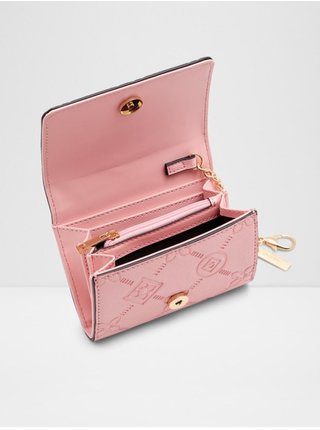 Ružová dámska vzorovaná peňaženky ALDO Iconipouch