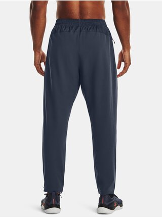 Tmavě šedé pánské sportovní kalhoty Under Armour UA Rush Woven Pants