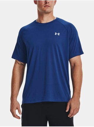 Modré sportovní tričko Under Armour UA Tech Reflective SS 