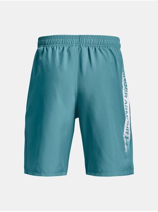 Petrolejové športové kraťasy Under Armour UA Woven Graphic Shorts 