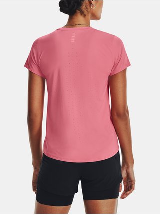 Růžové dámské sportovní tričko Under Armour UA Iso-Chill Laser 