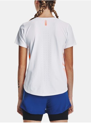 Bílé dámské sportovní tričko Under Armour UA Iso-Chill Laser  